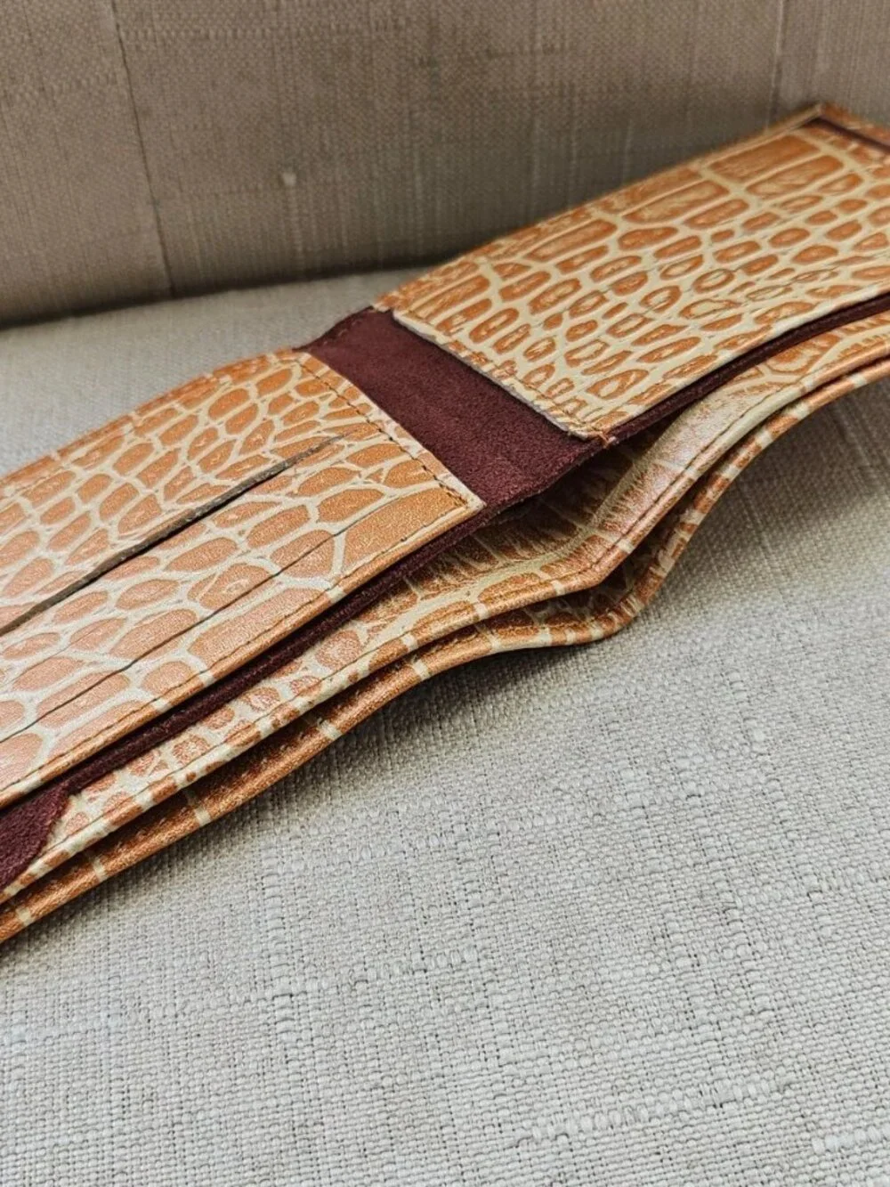 All Genuine Leather Billfold Wallet Men Card Holder Handmade Clutch Cardholder